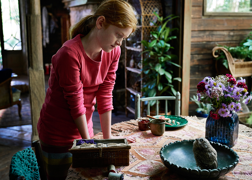 Vildheks. Gerda Langkilde Lie Kaas som Clara. .